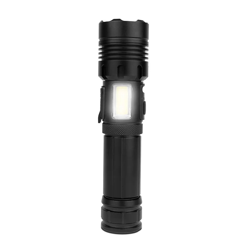 1200LM Metal Flashlight with 2000mAh Rechargeable Battery 4