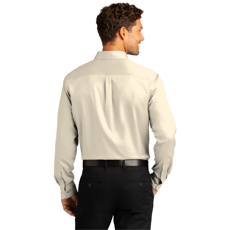 Port Authority Long Sleeve SuperPro React Twill Shirt. 102