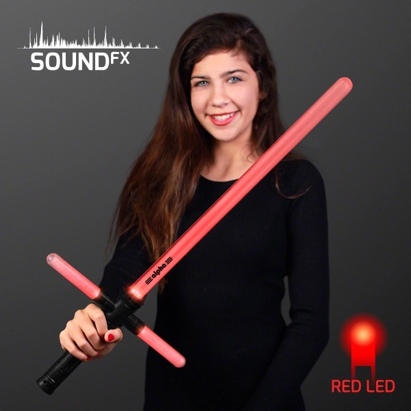 Light Up Cross Saber 3