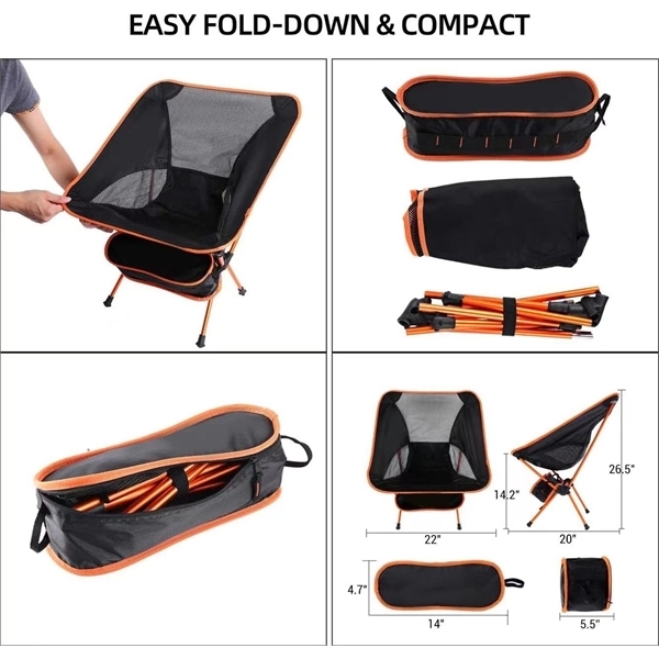 Portable Lightweight Folding Camping Chair 1