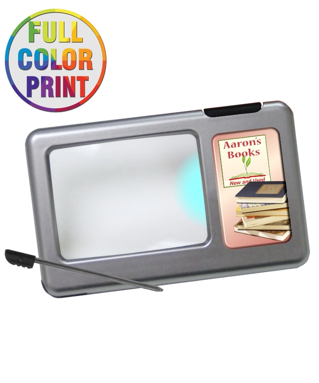 LED Lighted Pocket Magnifier With Pen 1