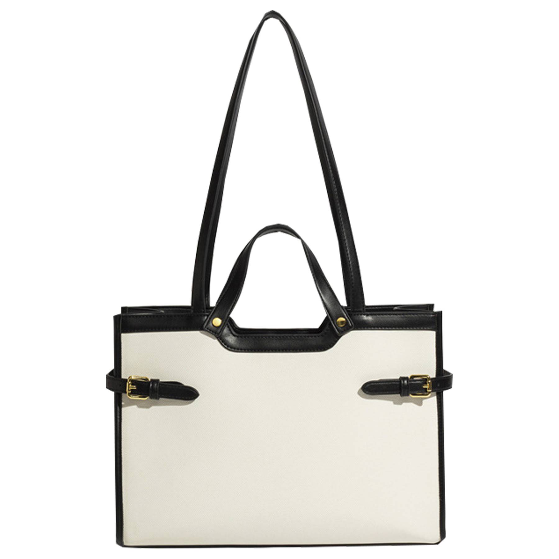 Stylish PU Business Work Tote Bag for Women 5