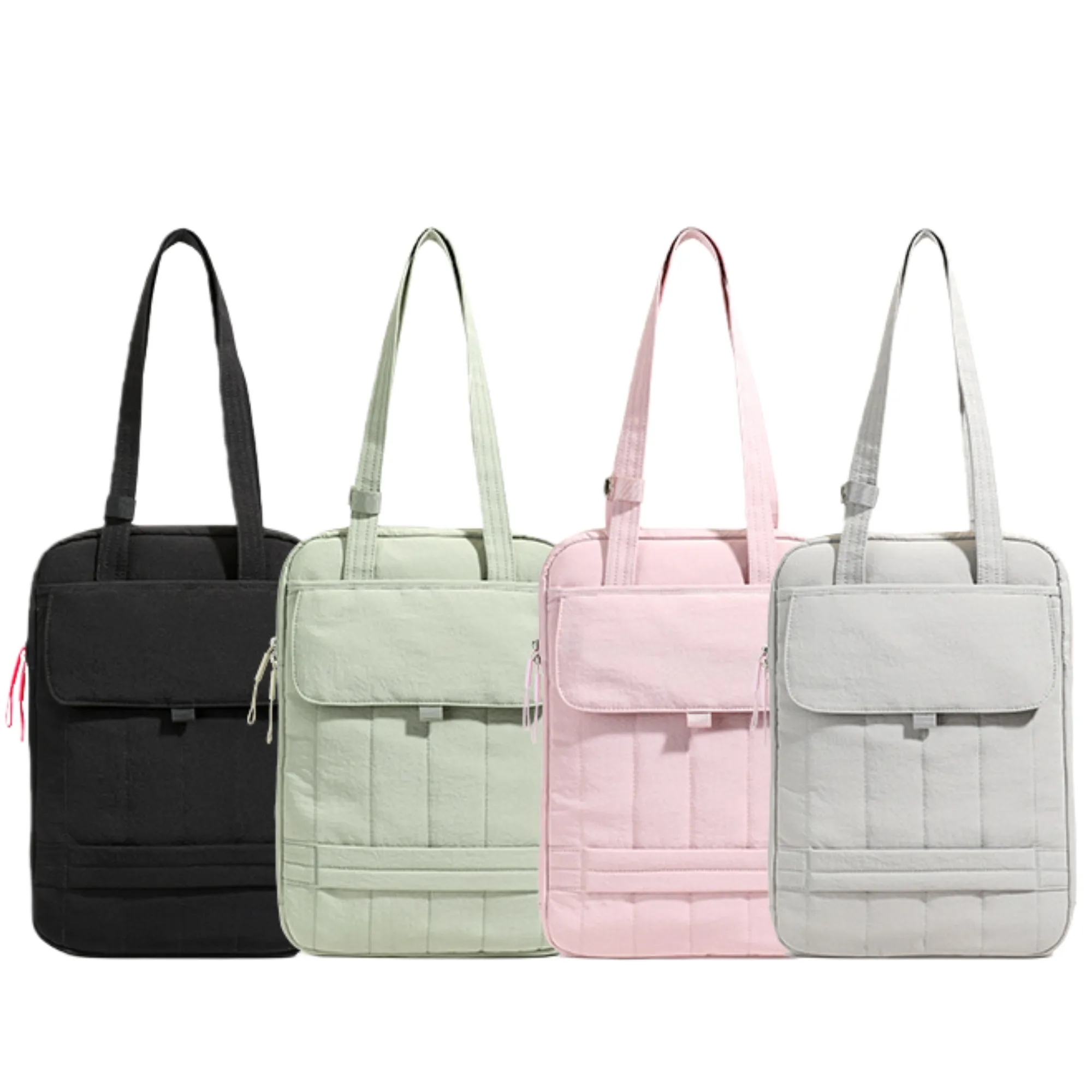 Multipurpose Laptop Zipper Tote Bag With Padded Sleeve 2