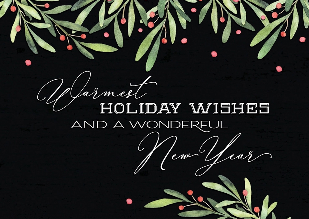 Midnight Wishes Holiday Cards 1