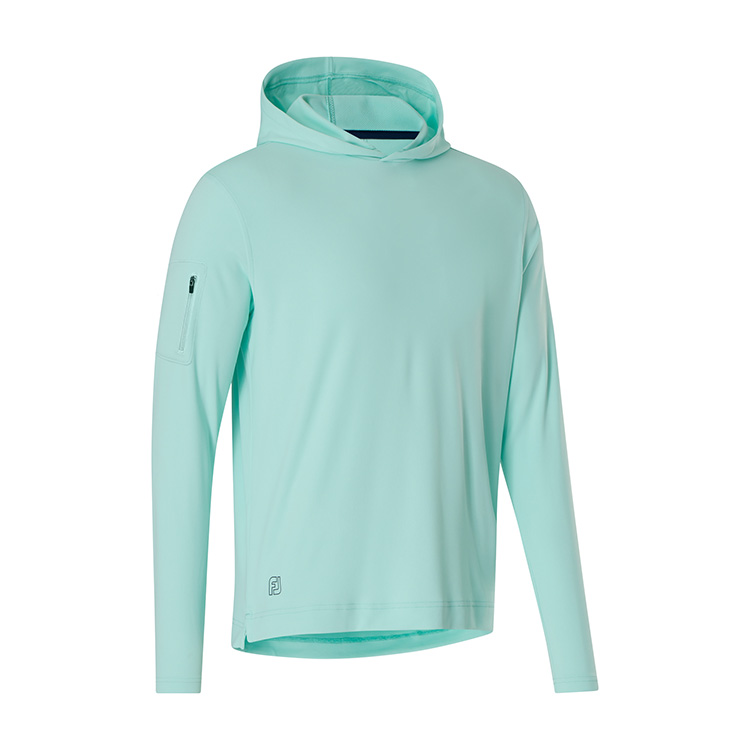 Footjoy FJ TempoSeries Sun Hoodie, custom hoodie or sweatshirt with logo imprint 3