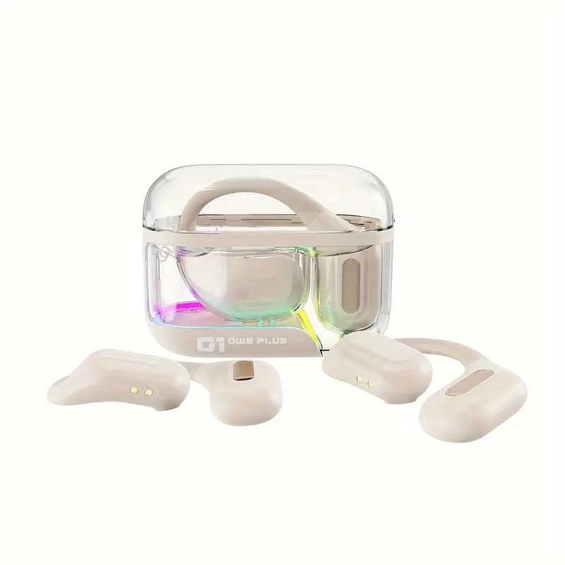 PulsePods Premium Wireless Bluetooth 5.3 Over-Ear Sport Earbuds with Noise Reduction and Mic 6