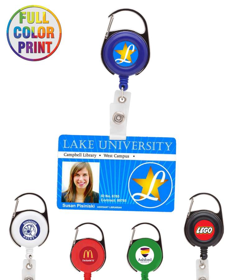 Carabiner Badge Holders-Full Color 2