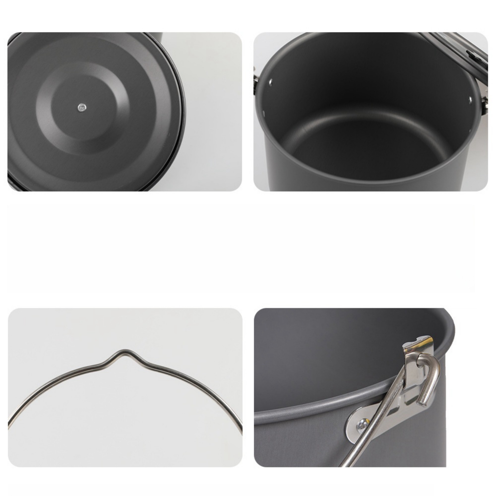 Big Hanging Pot With Lid 3