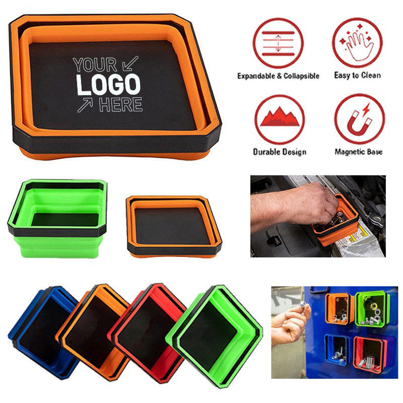 Collapsible Magnetic Parts Tray