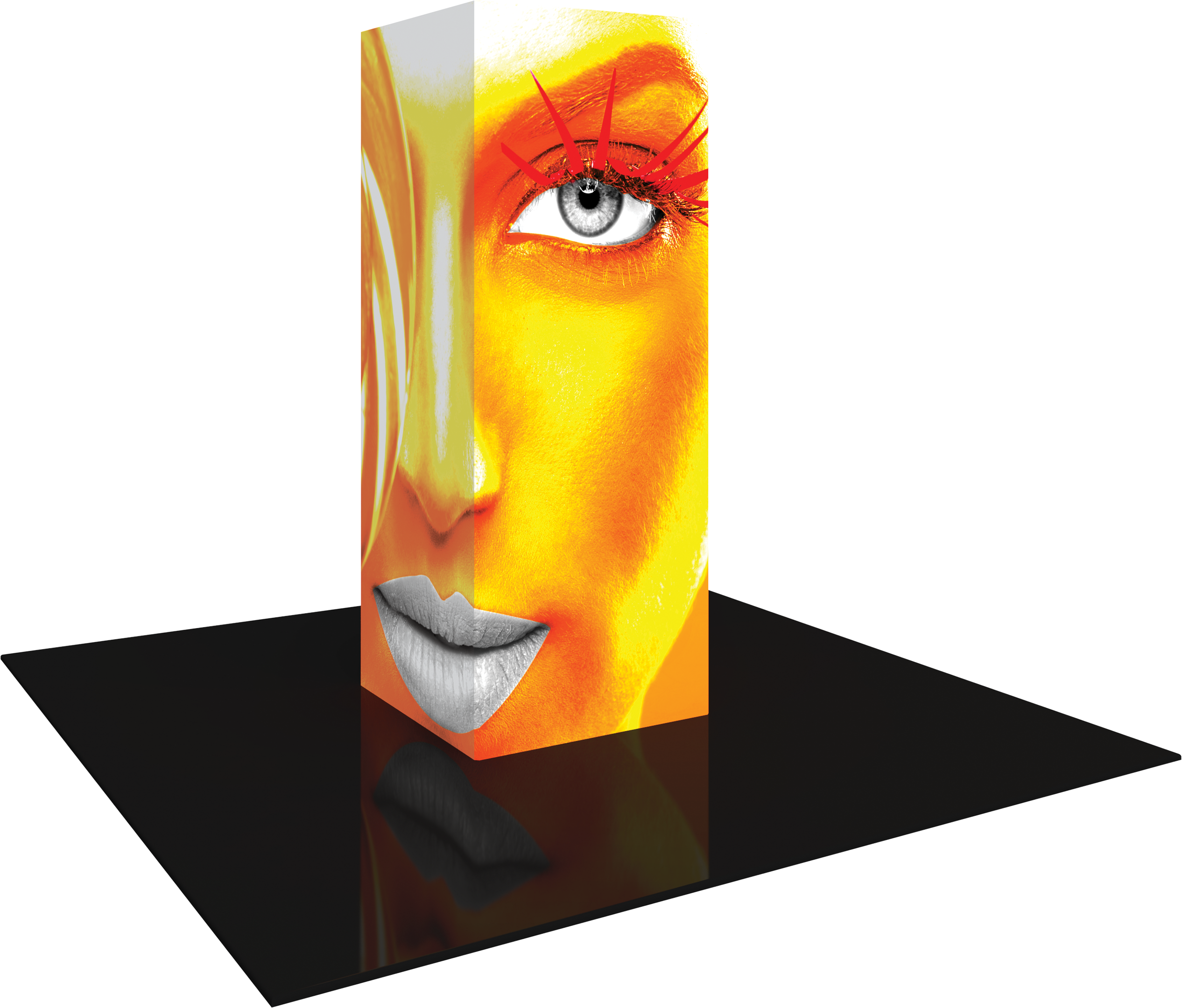 Vector Frame Modular Backlit Tower 01 (3' x 8')
