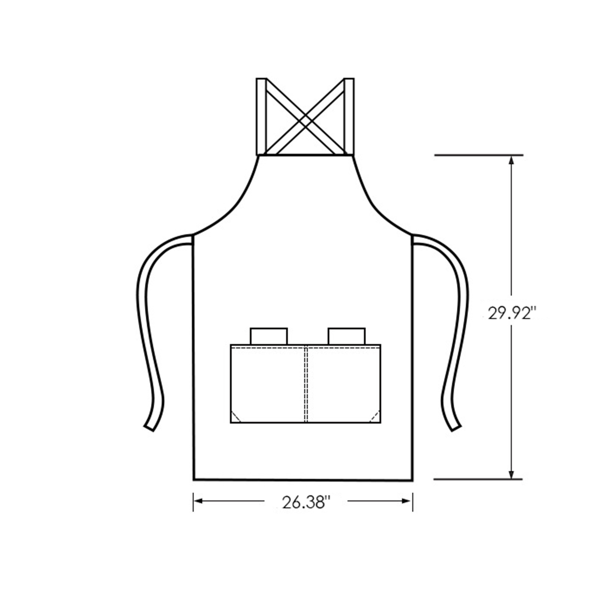 MOQ100 Waterproof And Stain-Resistant Apron 9
