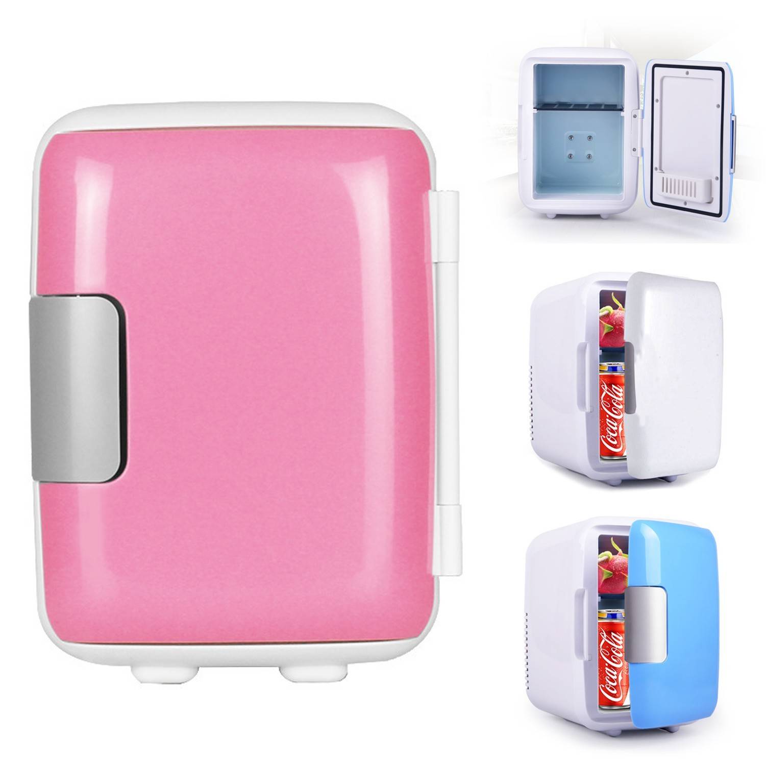 4L Portable Fridge Cooler and Warmer Compact Small Refrigerator 2