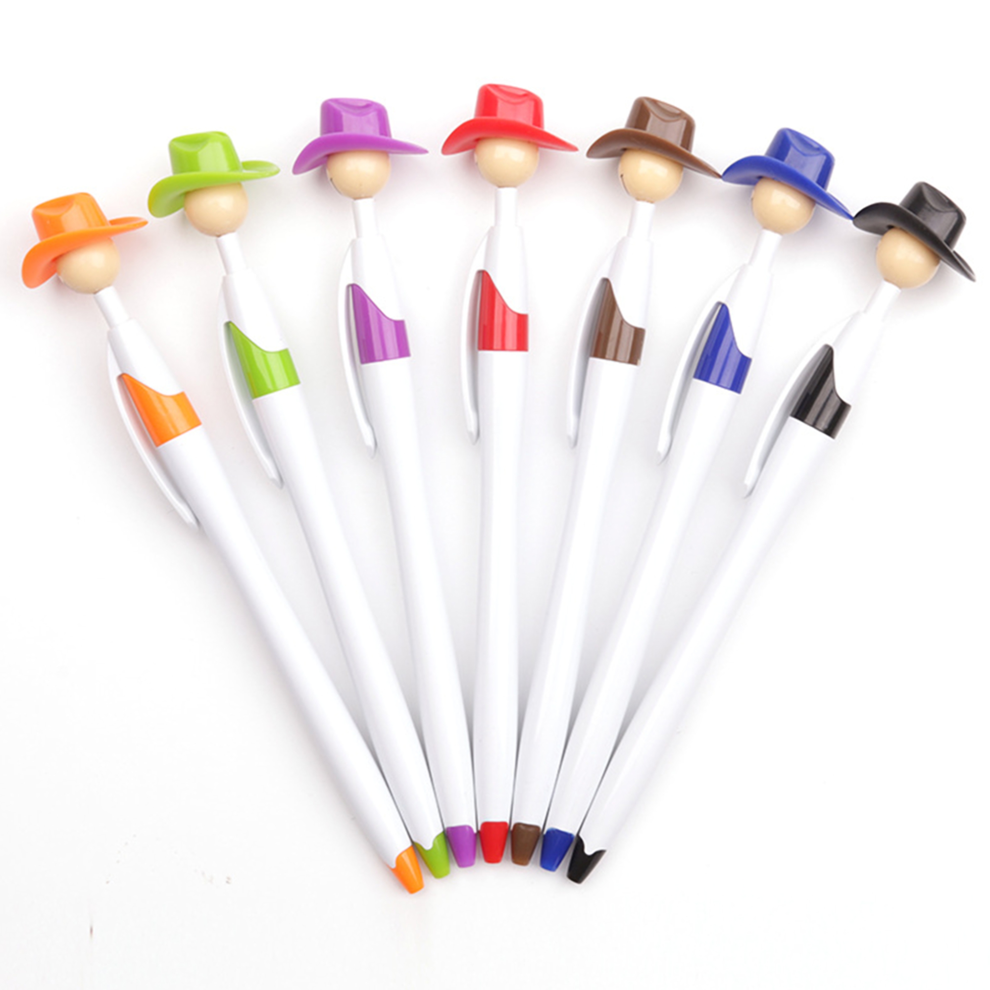 Ballpoint Pen w/Cowboy Hat Topper 4