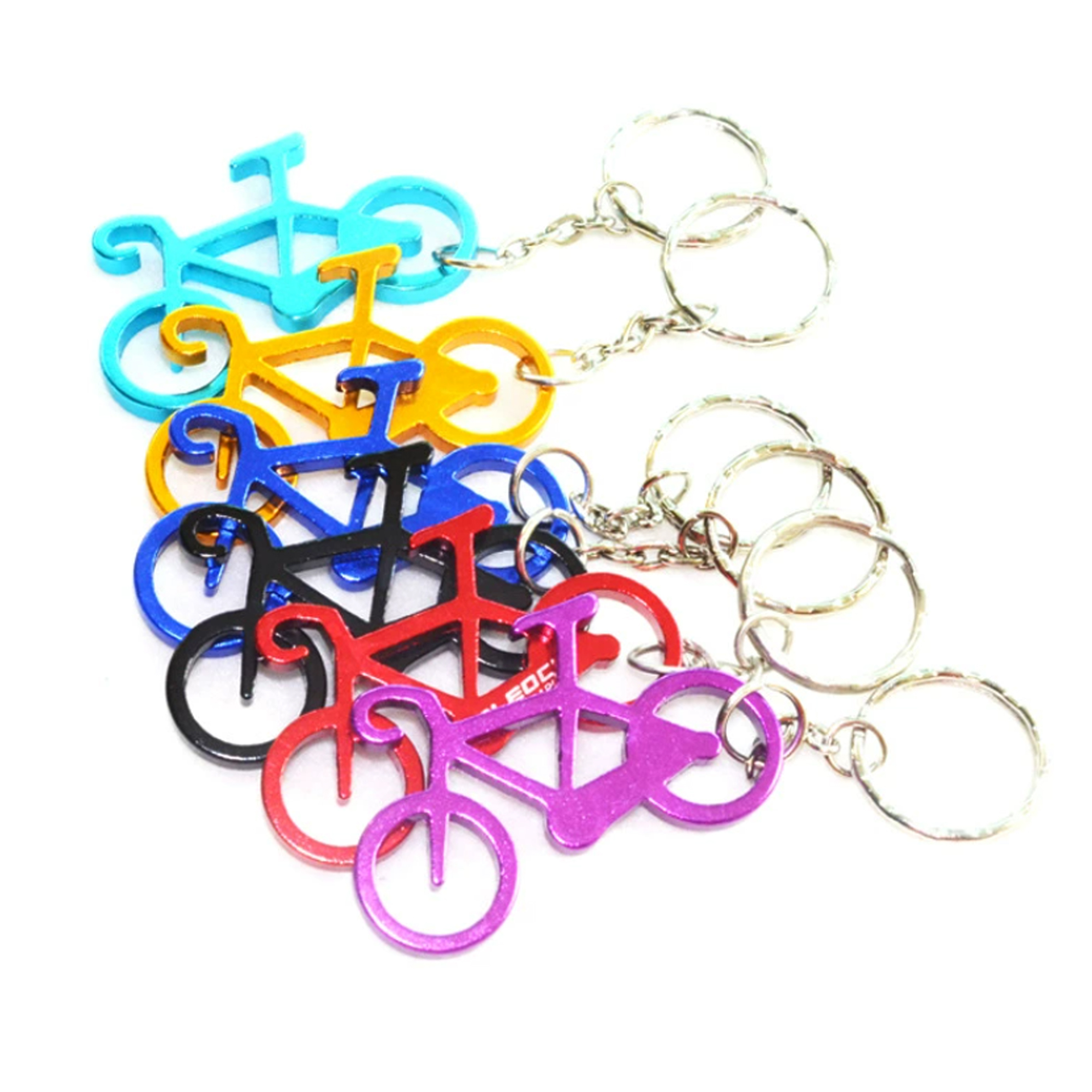 Bicycle Bike Aluminum Bottle Opener Keychain 2