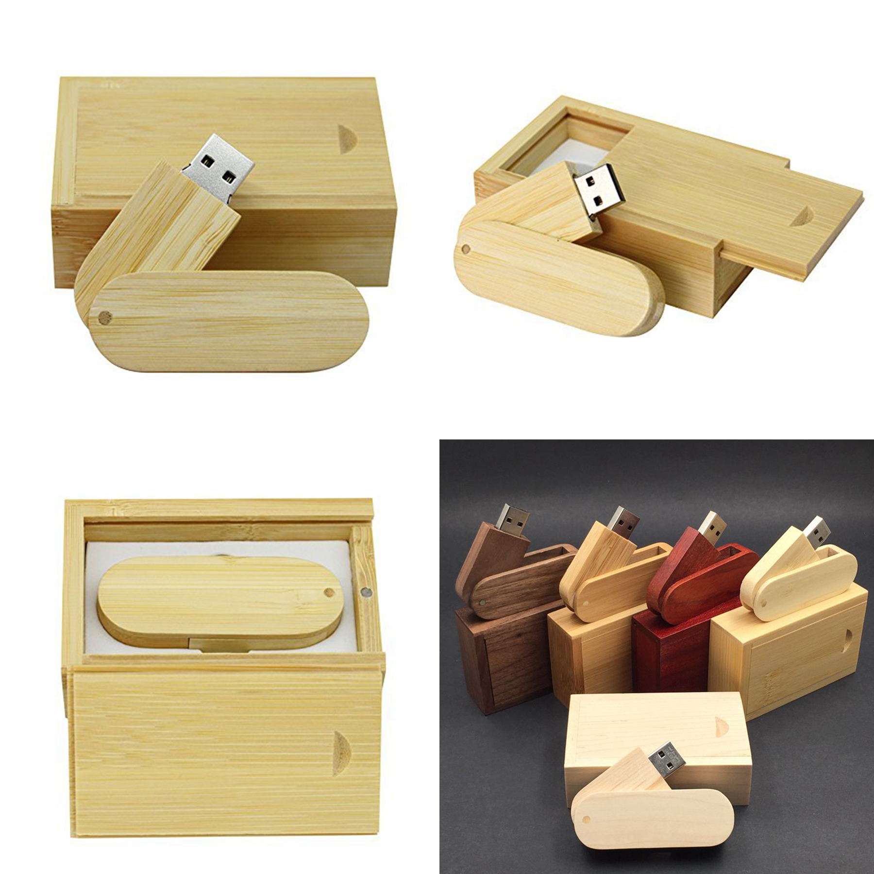 Bamboo wood USB Flash Drive
