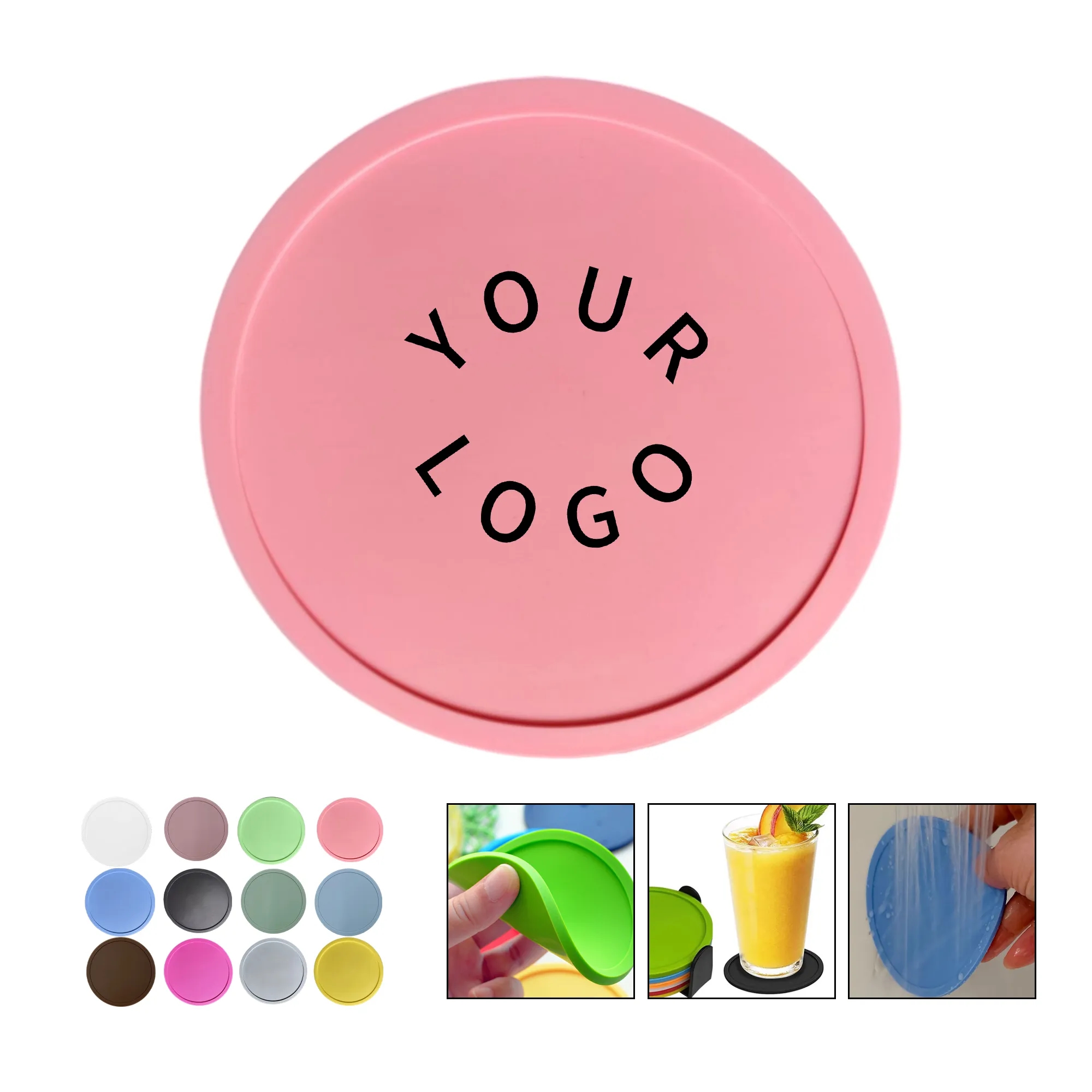 Silicone Heat Insulation Coaster Mats 6