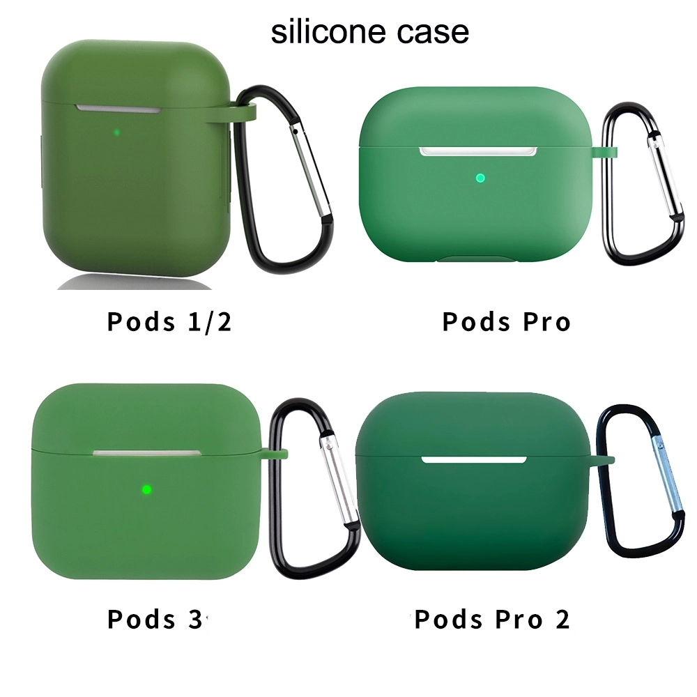Silicone Earphone Case With Carabiner 2