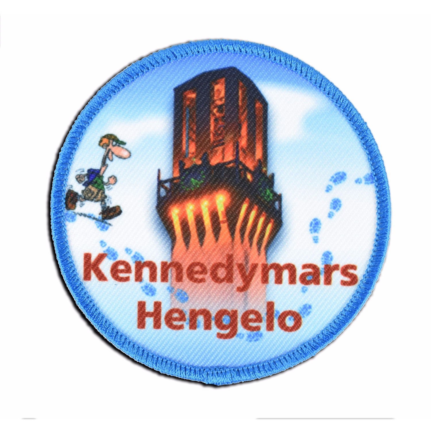 Dye-Sublimation Full Color Patches with Iron On Backing