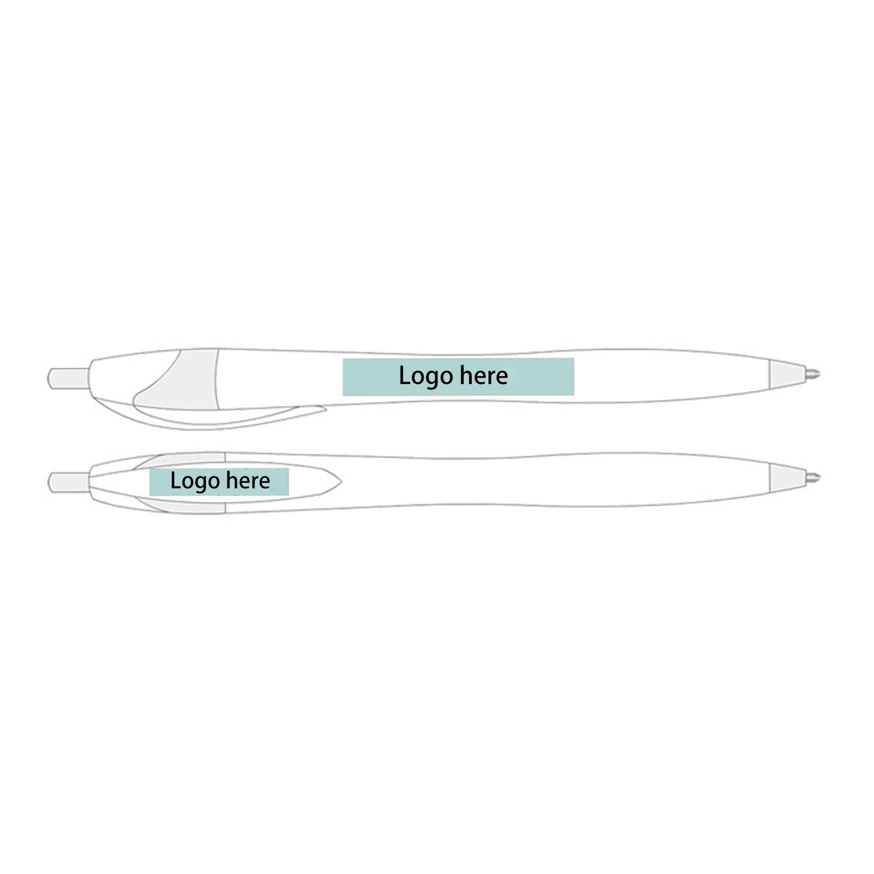 Classic White Gourd-Shape Ballpoint Pen 6