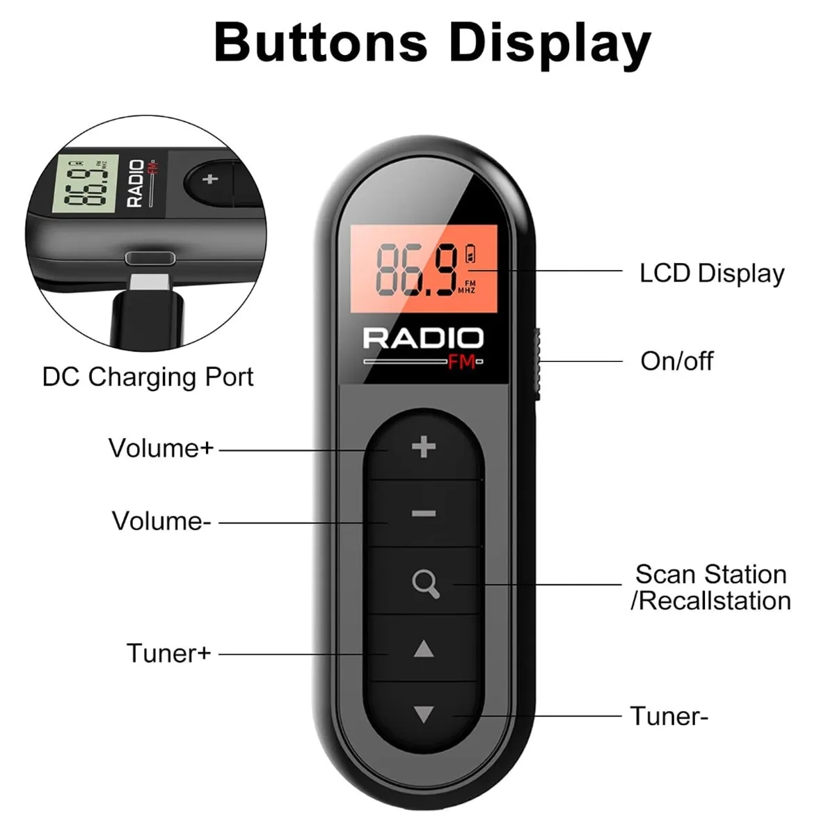 Rechargeable Pocket Radio 5