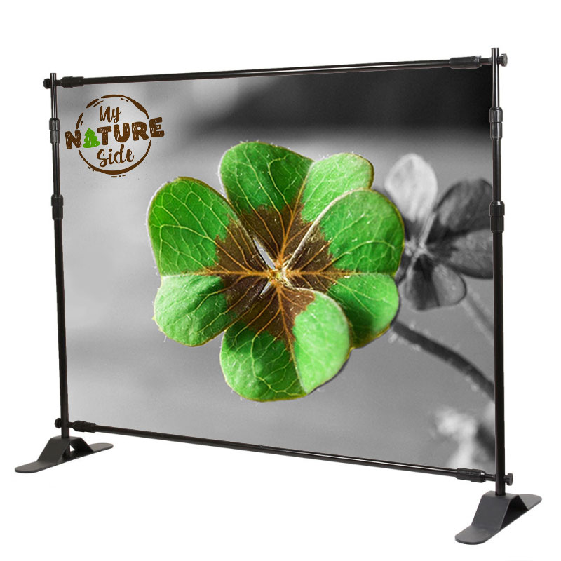 Size Me™, 60" x 72" Vinyl, Double-Sided Banner, Telescopic Backdrop Banner 11