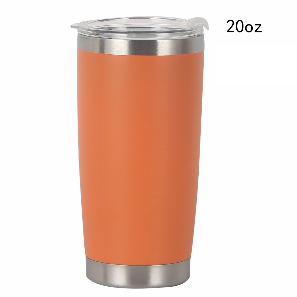 20oz Stainless Steel Vacuum Travel Mug Tumbler w/Lid 9
