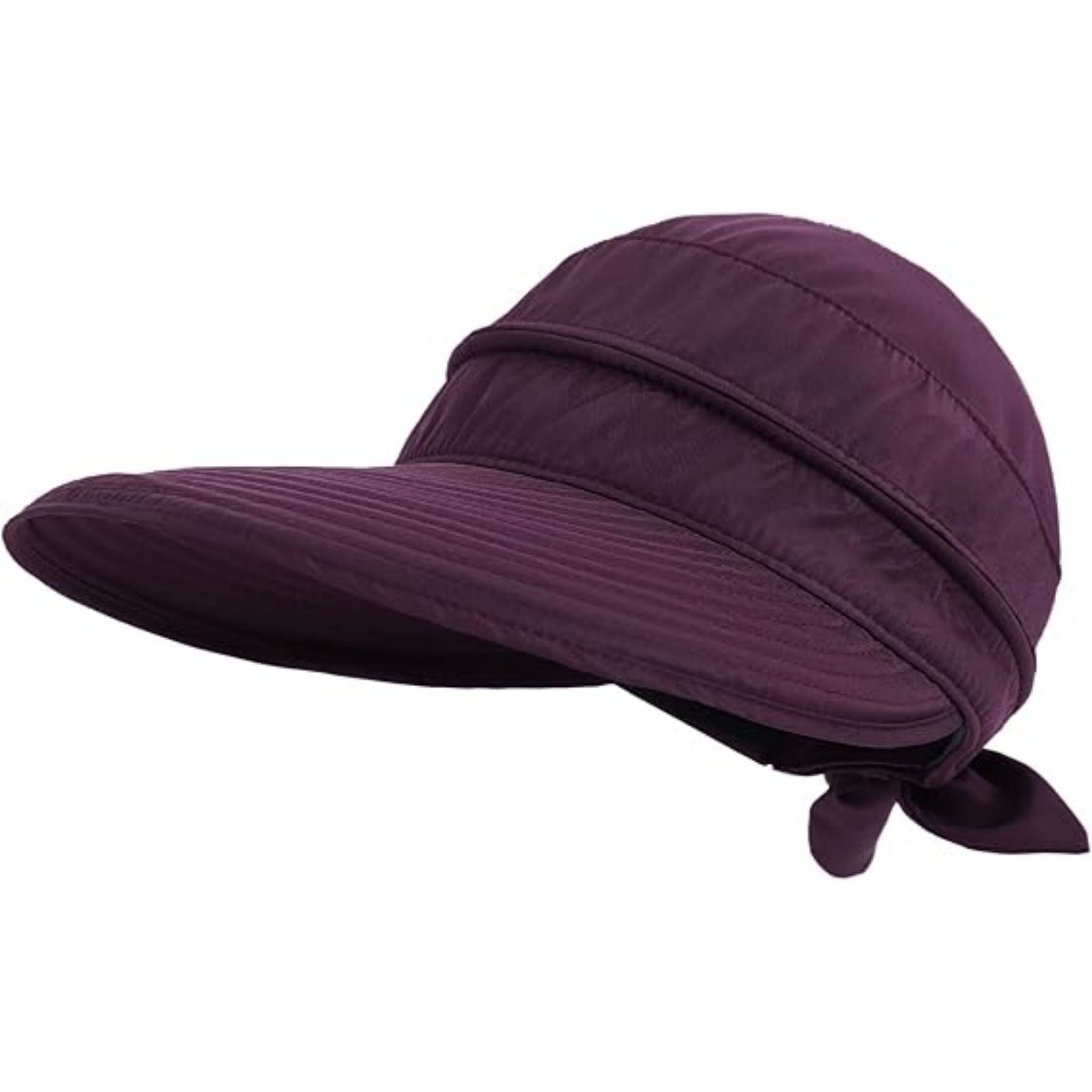 UPF 50 UV Sun Protective Convertible Visor Hat 8