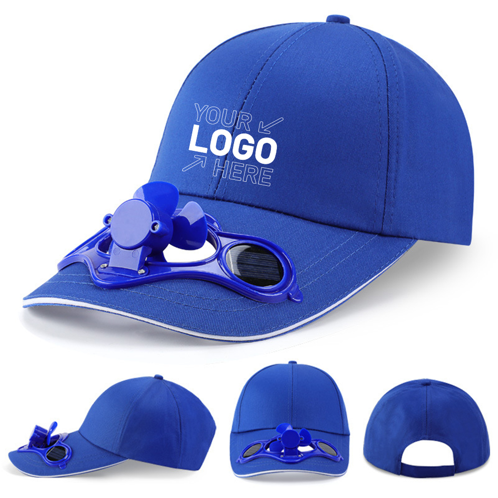 Solar Power Cooling Fan Baseball Cap 6