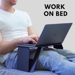 Laptop Lap Desk Built in Mouse Pad 13