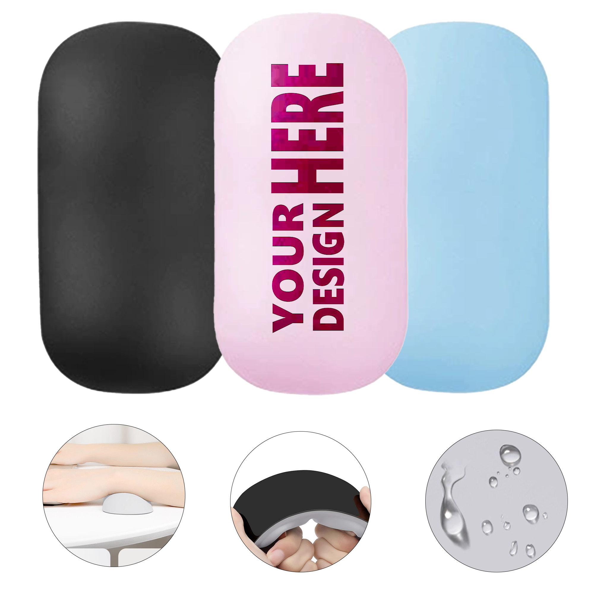 Leather Silicone Wrist Rest 1