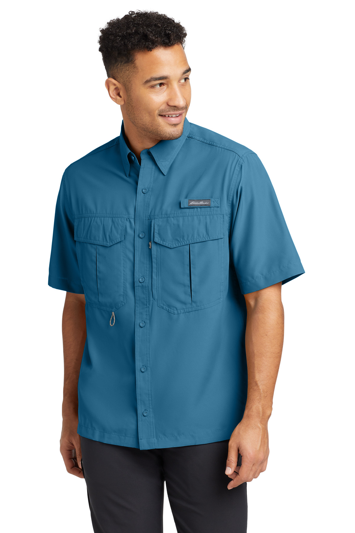 Eddie Bauer Short Sleeve Performance Fishing Shirt EB602 6