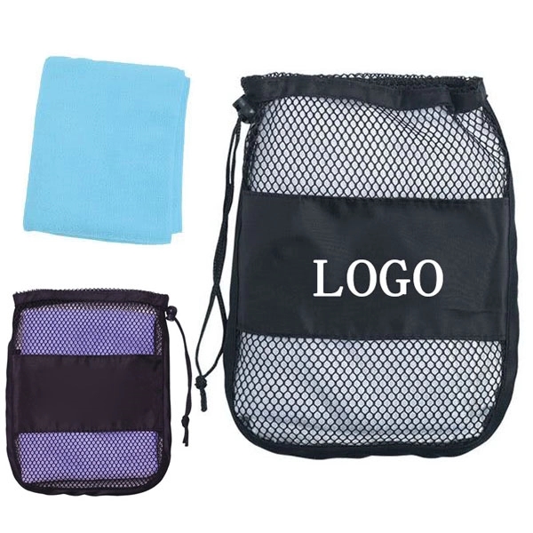 Promotional Sport Towel in a Bag 1