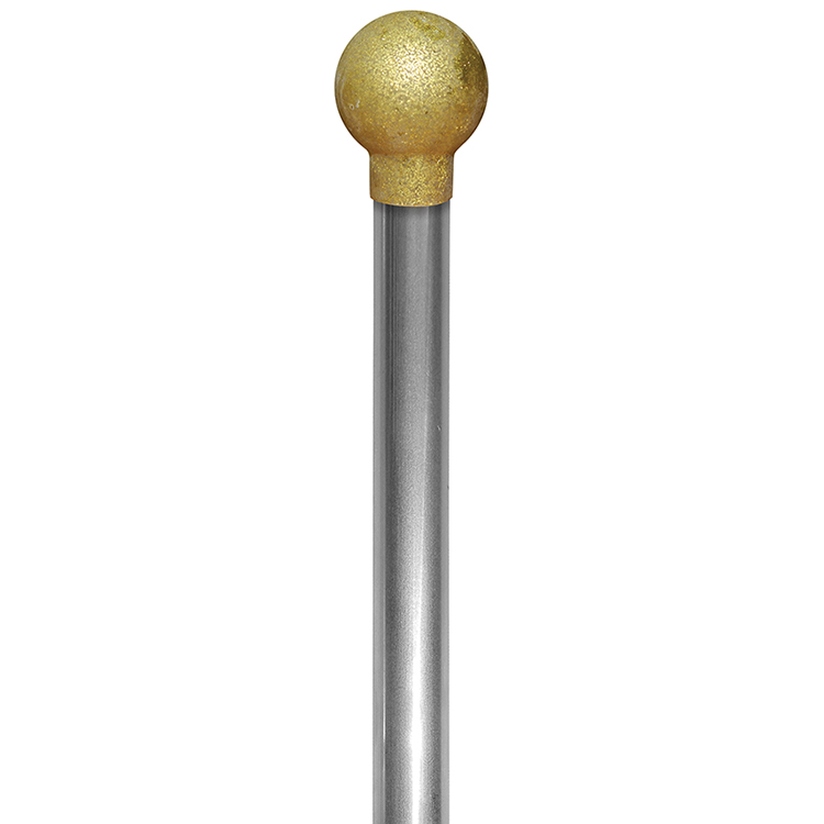 Lawn-Mate Flagpole - Complete Set (12 ft Pole & Fittings) 3