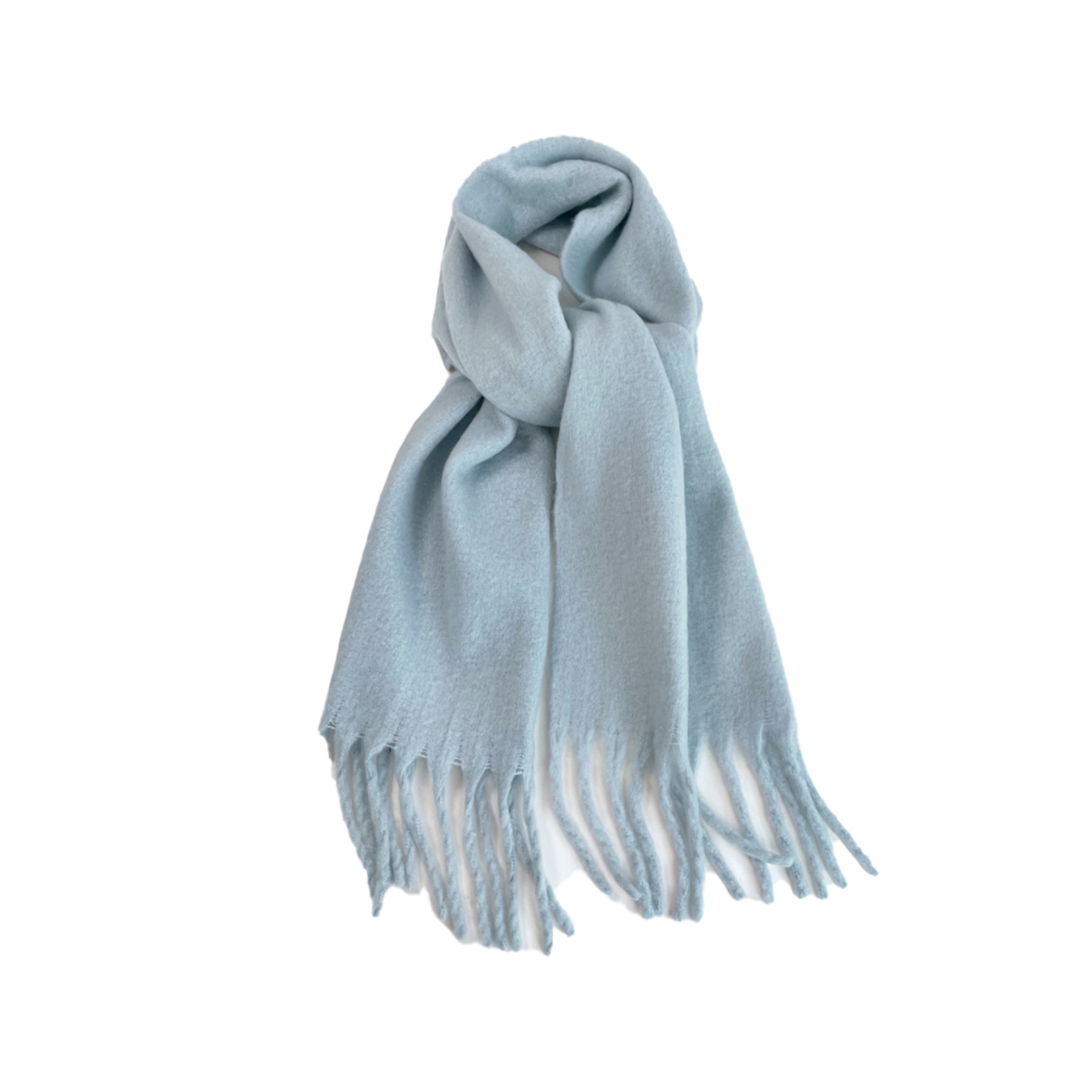Winter Scarf With Tassel 2