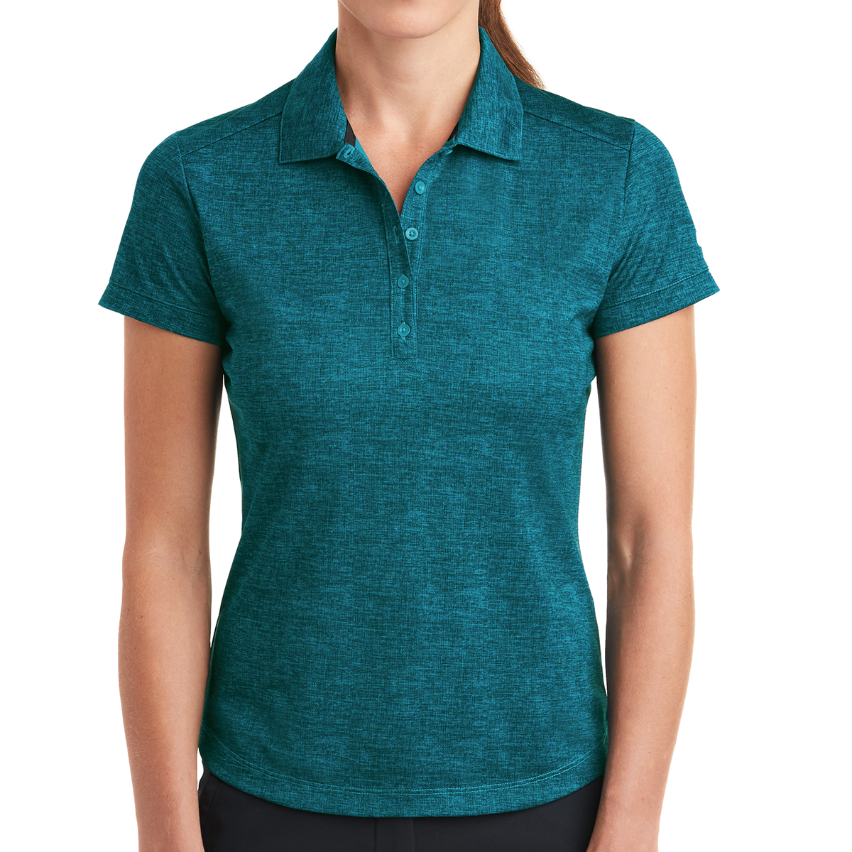Nike Ladies Dri-FIT Crosshatch Polo 18