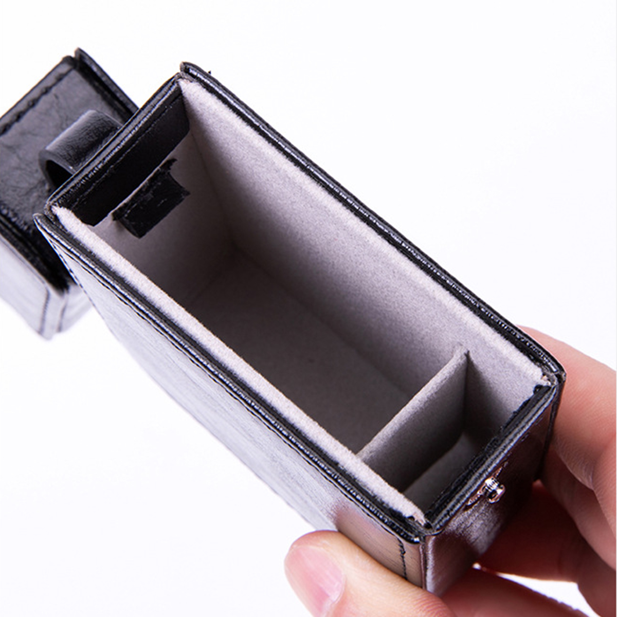 Regular Rugged Cigarette Case Vintage Crazy Horse Leather 11