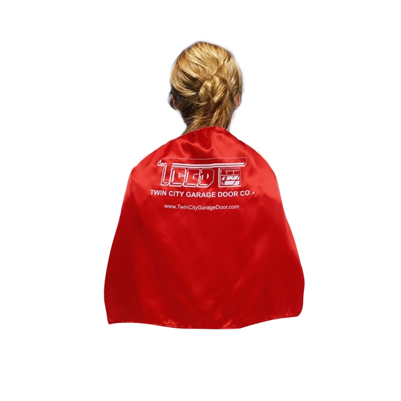 Kids Superhero Cape, custom youth shirt with logo imprint 2