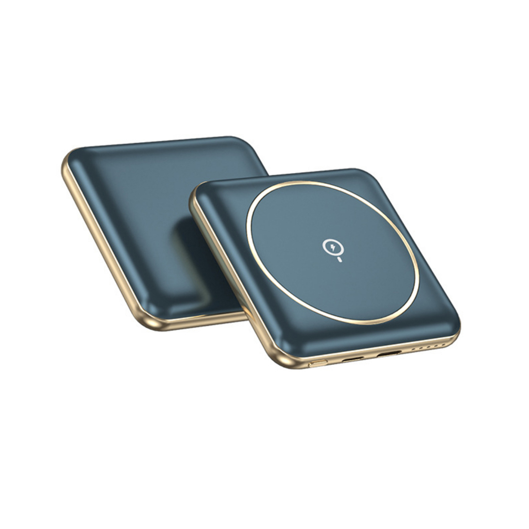 Protable 5000mah Magnetic Wireless Power Bank 2