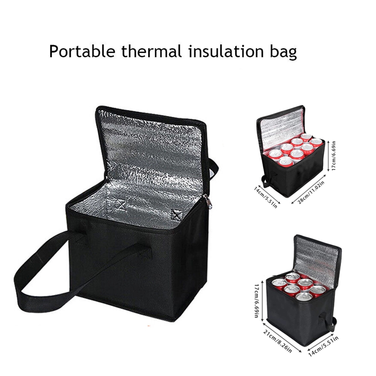 Portable Waterproof Oxford Cloth Insulation Bag 3