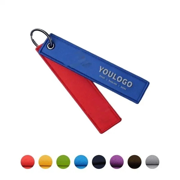 Embroidered Keychain Tag 1