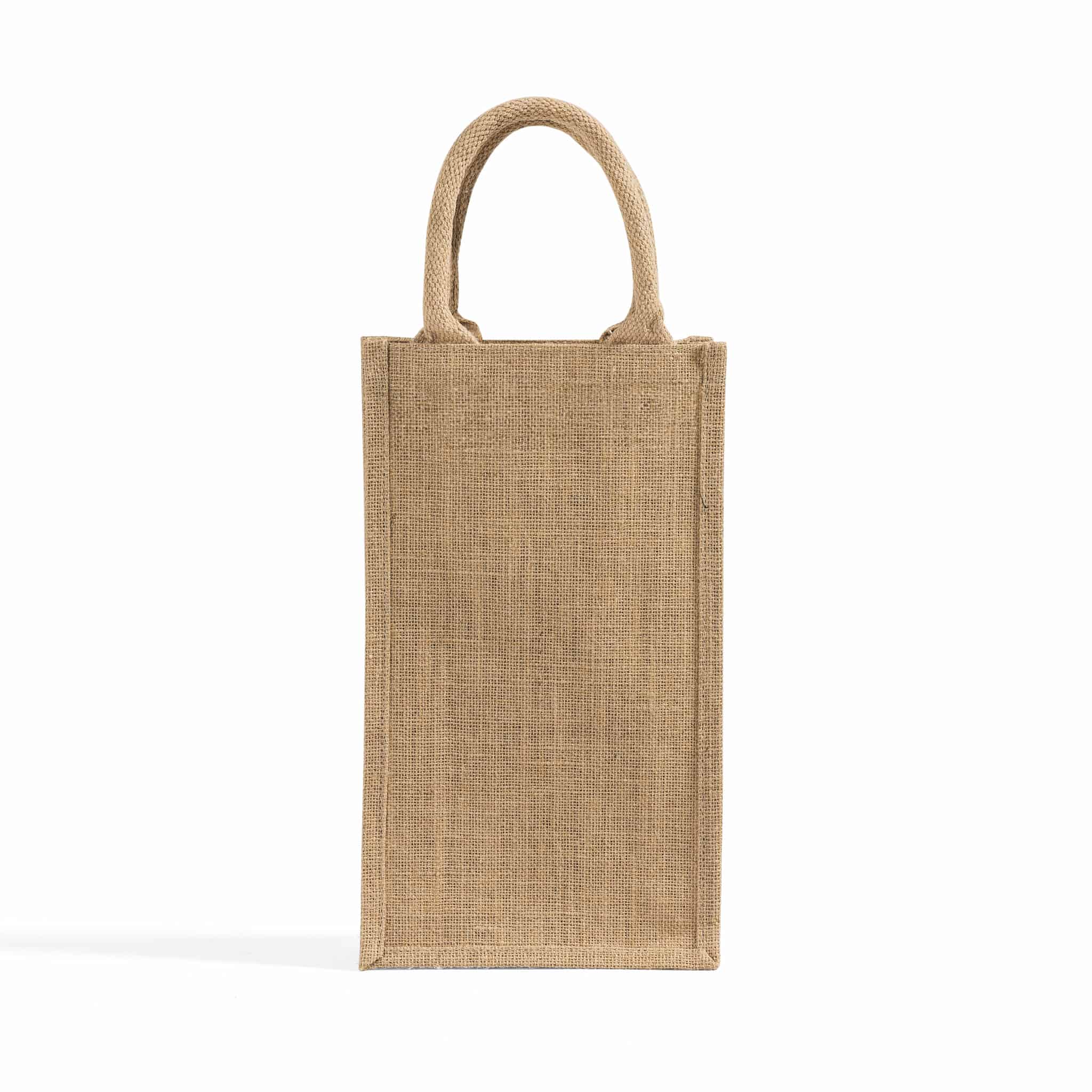 8'' Jute Wine Bag 5