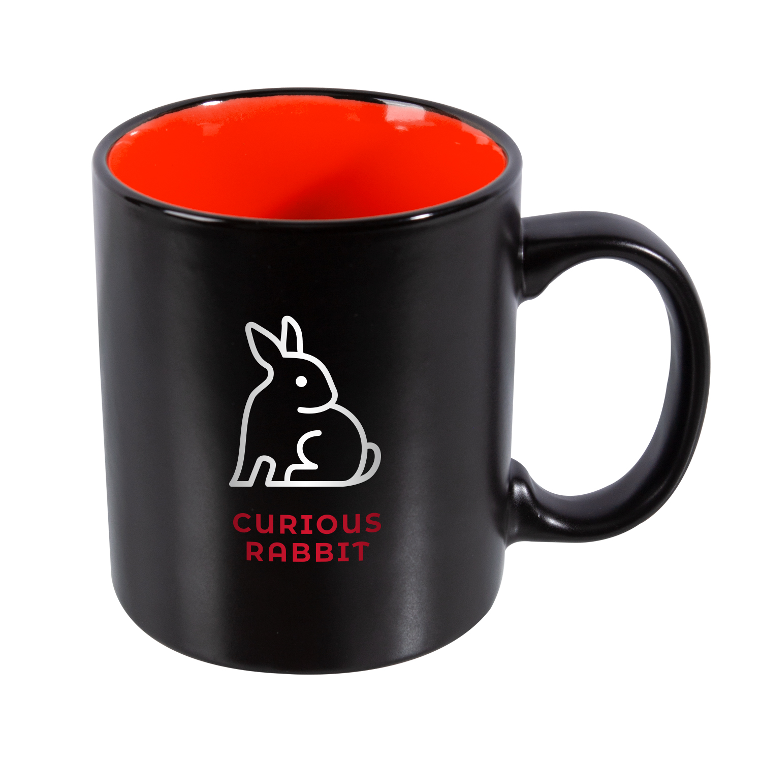 11 oz. Matte Inner Chroma Mug (2 Color Imprint) 6
