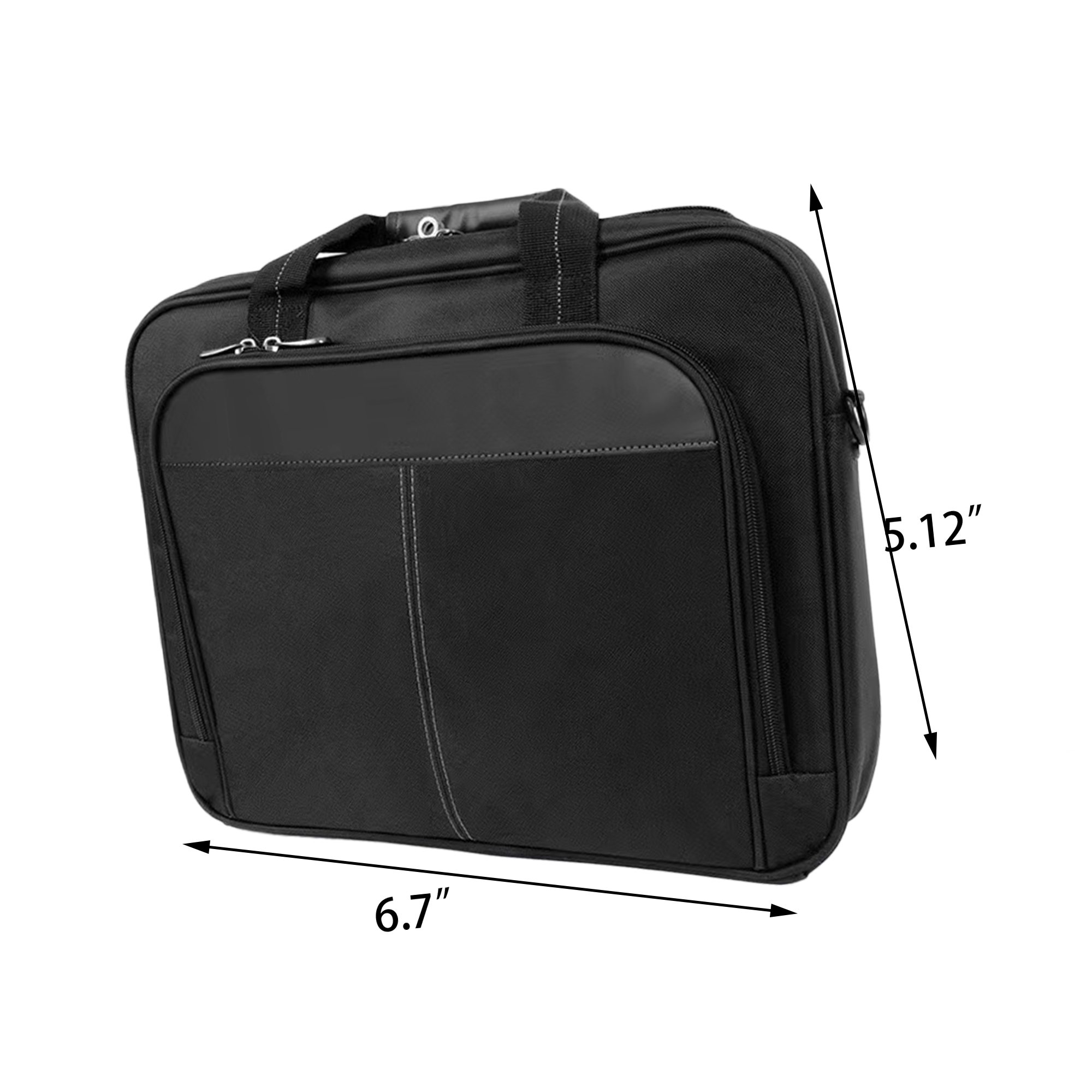 Classic Slim Briefcase Messenger Bag 3