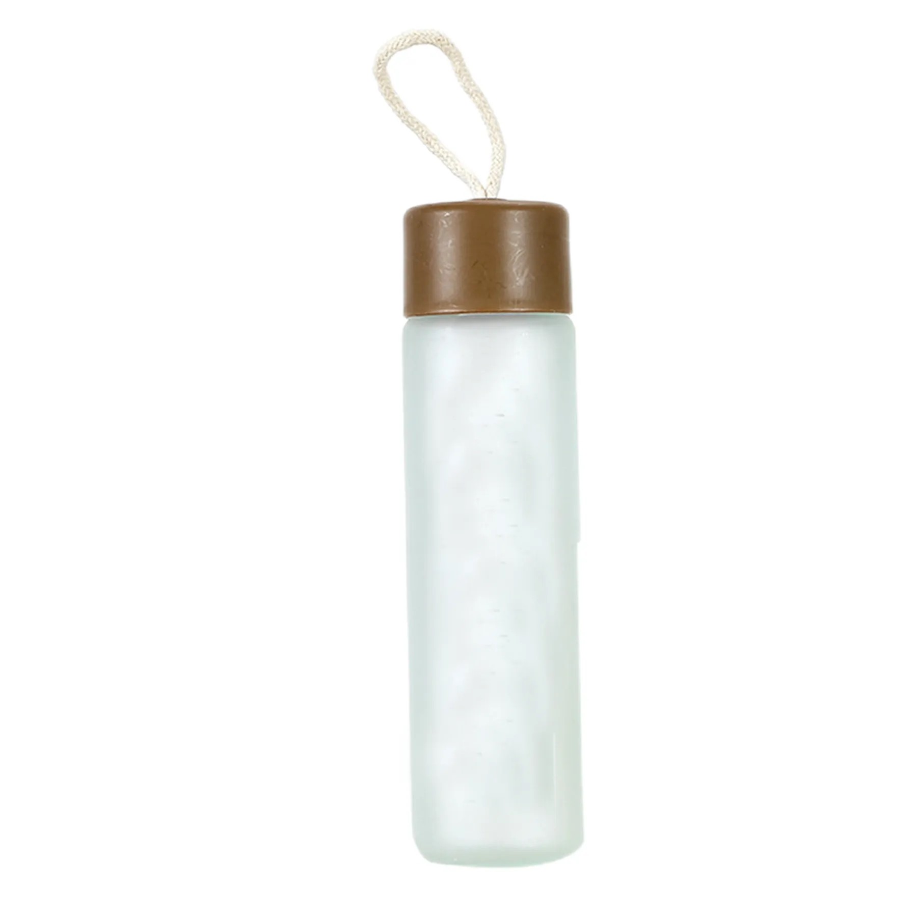 12 Oz Frosted Glass Water Bottle 4