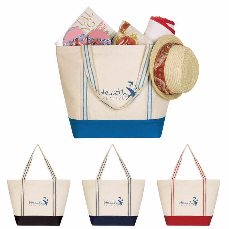 Good Value™ Cotton Travel Tote, custom tote bag with logo imprint 11