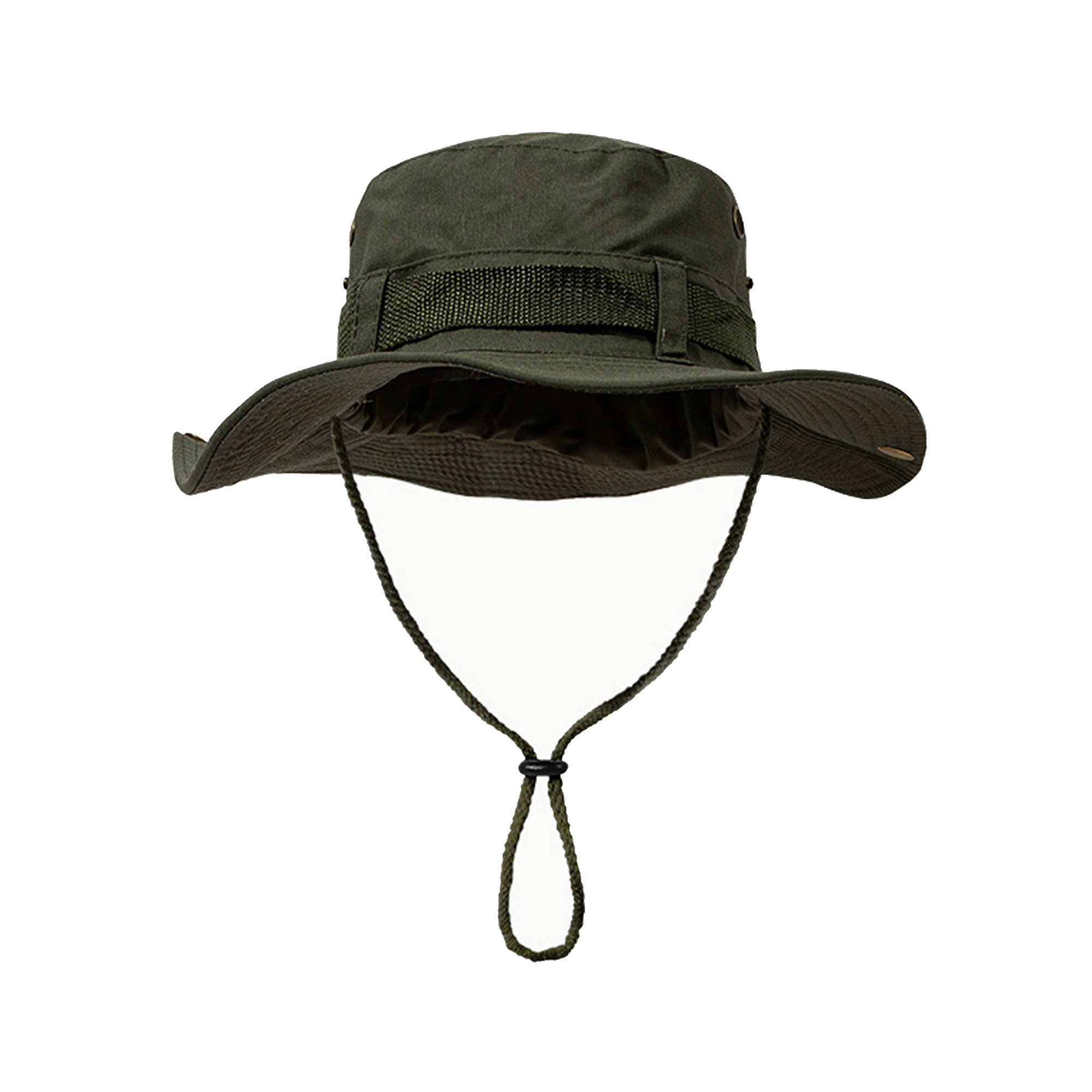 Polyester Boonie Hat With Wide Brim 14.2" By 4.3" 10
