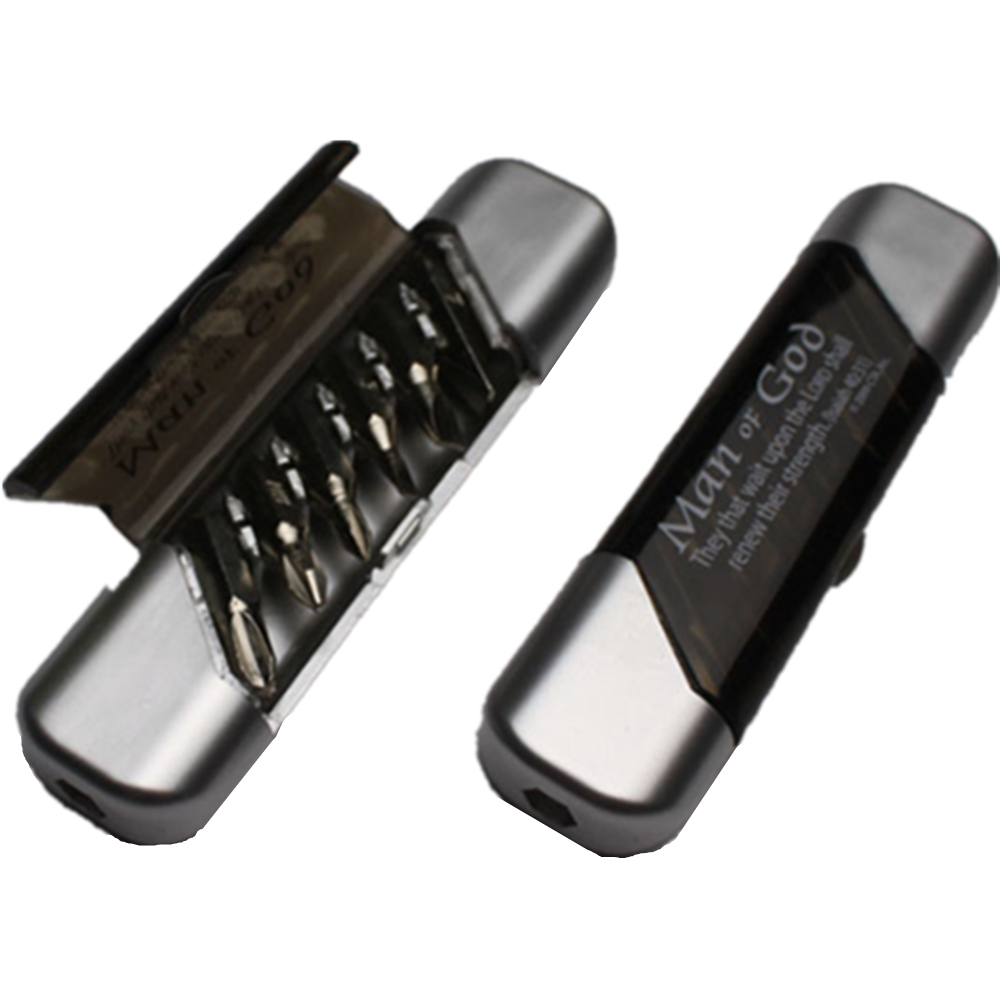 6-in-1 Compact Tool Kit w/Flashlight 5