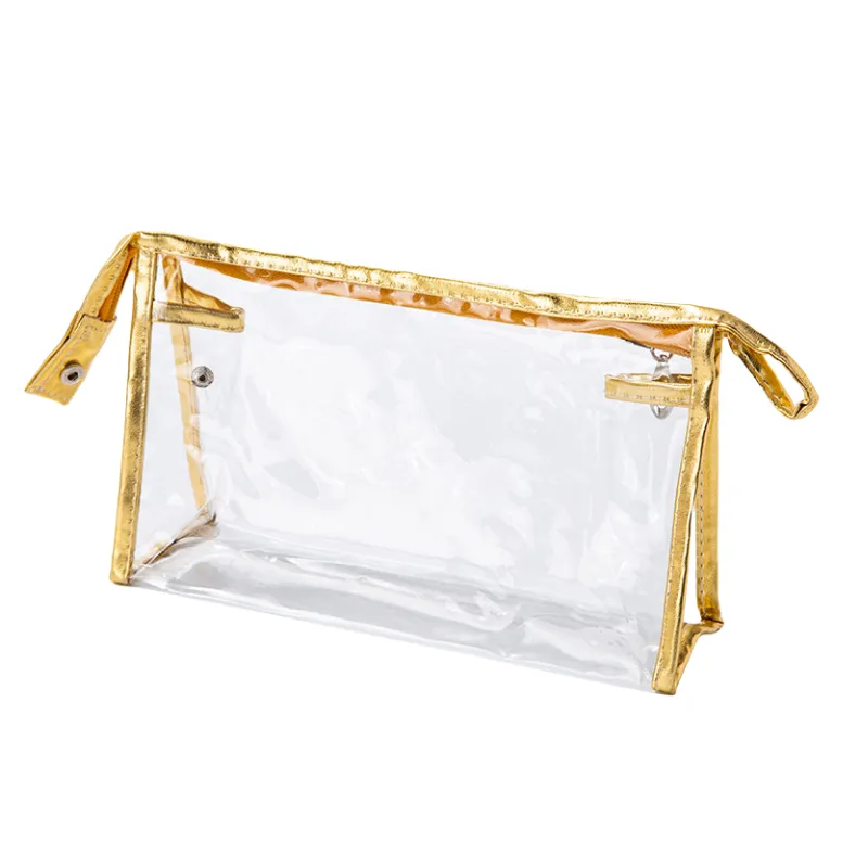 Clear PVC Clutch Bag with Zipper 4