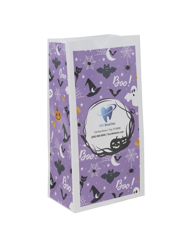 Halloween Scatter Design 1 SOS Paper Bag (5" x 9.75" x 3.125")