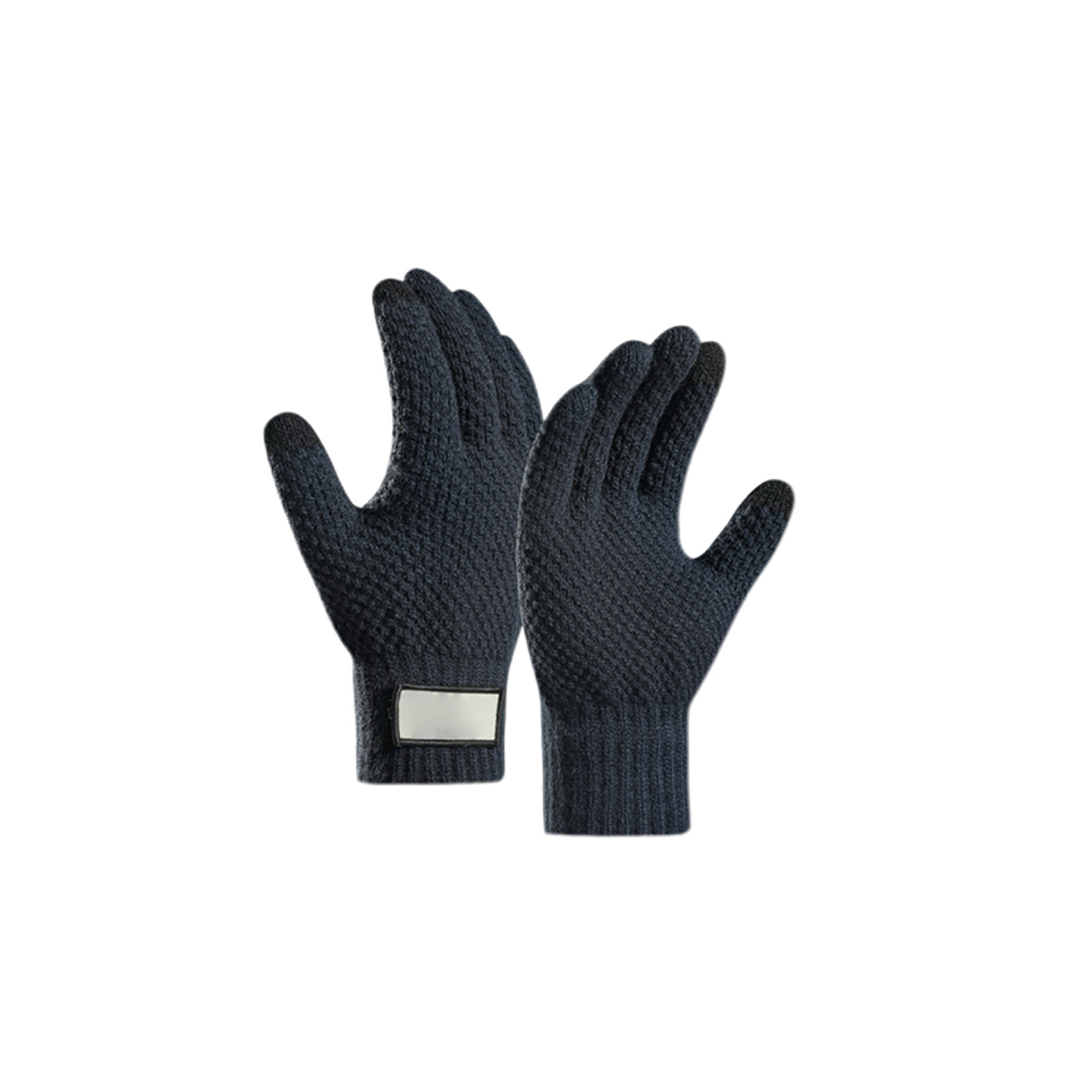 Plush Knitted Warm Cycling Gloves 2